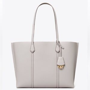 Tory Burch leather Tote grey